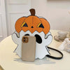 [Made to order 9 days] Halloween Ghost Pumpkin Crossbody Bag Spooky Cute Kawaii Trick or Treat Purse for Women