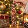 HOME BASE Ornament Baseball Christmas Tree Decor New Home Gift on a hanger, ready to ship from Austin, Texas