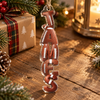 Close-up of HOME BASE Ornament Baseball Christmas Tree Decor New Home Gift for streetwear fans in Austin, Texas