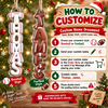 Customer in Austin, Texas wearing HOME BASE Ornament Baseball Christmas Tree Decor New Home Gift