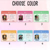 Bojjico Passenger Princess Car Sun Visor Photo Frame Clip Custom Novelty Card Holder For Girlfriend Wife Girly Coquette Preppy Aesthetic Clear Acrylic Auto Interior Accessories Cute Car Decor Funny Couples Gift Ideas
