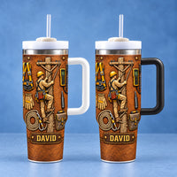 Personalized Lineman Tumbler Custom Name Power Line Worker Gift - product view 9