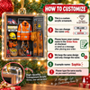Customer in Austin, Texas wearing Lineman Line Crew Ornament Personalized Christmas Gift for Electrical Utility Worker