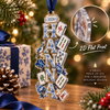 Customer in Austin, Texas wearing Mahjong Theme Personalized Ornament Custom Name Christmas Gift for Mahjong Lover