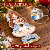 Nutcracker Character Ornament - material and thickness