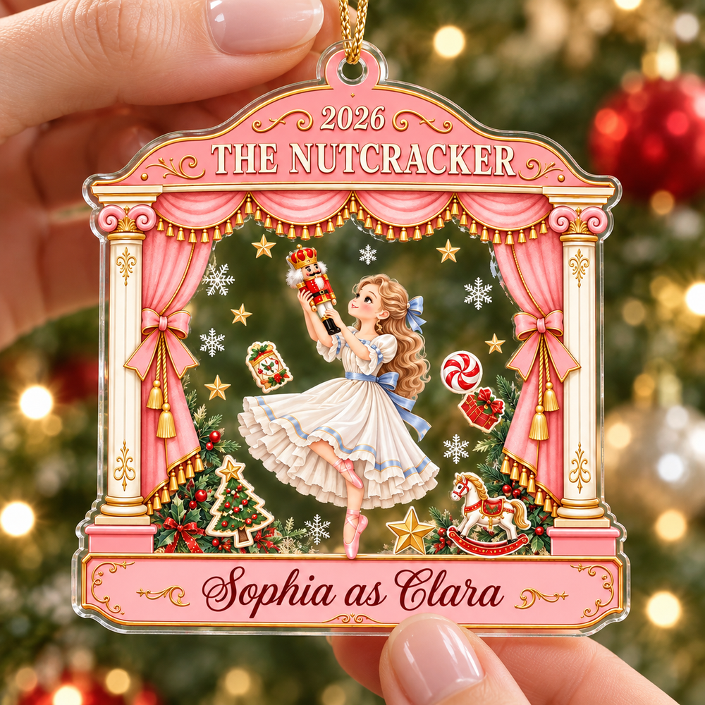Nutcracker Theatre Ornament - product view 2