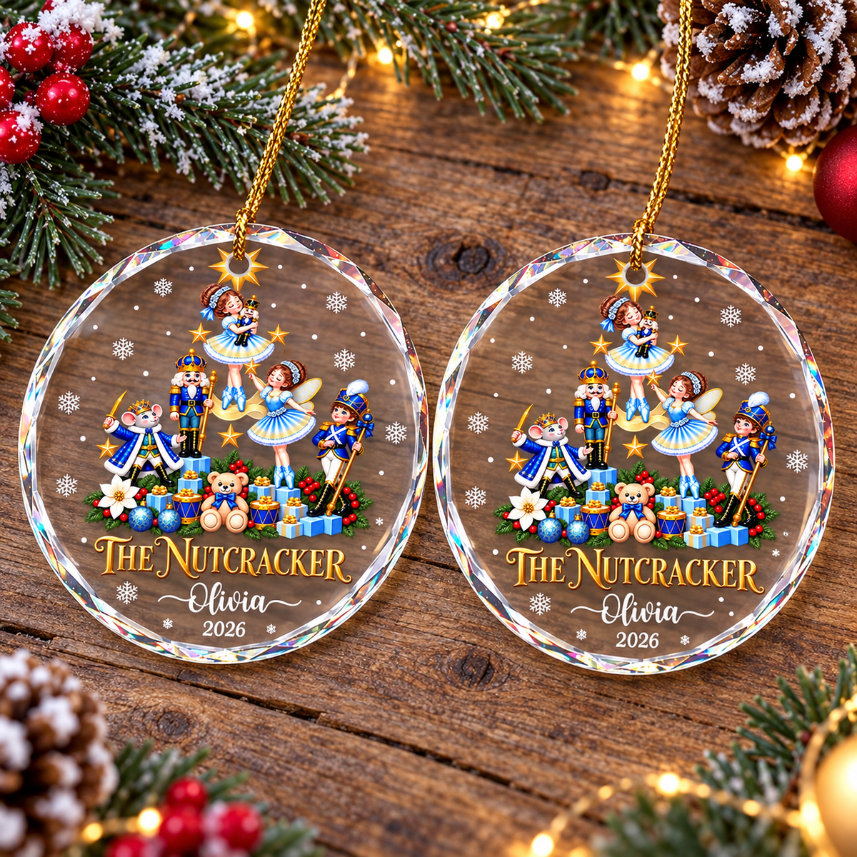 Nutcracker Tree Ornament - product view 3