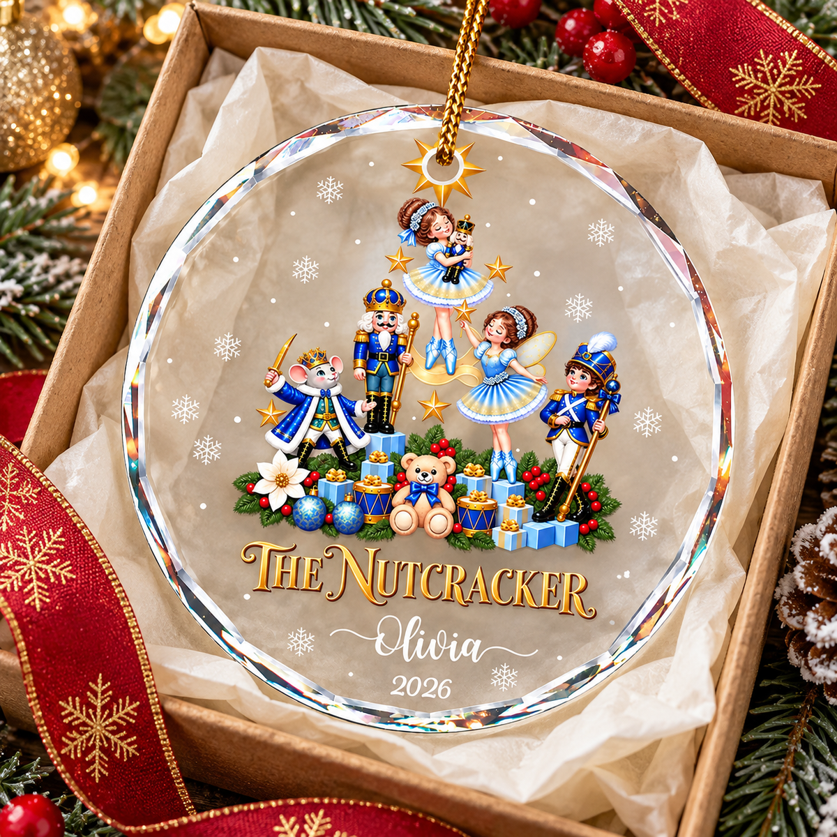 Nutcracker Tree Ornament - product view 4