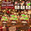 Close-up of Our Family Ornament Personalized Grinch Dim Sum Christmas Gift for streetwear fans in Austin, Texas
