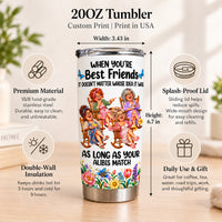 Funny Best Friends Alibis tumbler - 07-details