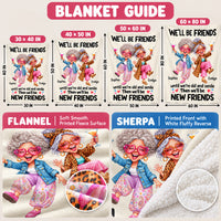 Funny Old Friends Dancing blanket - 08-guide