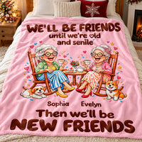Funny Rocking Chair Friends blanket - 05-bed