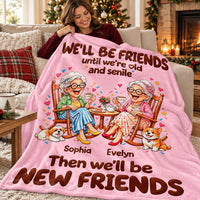 Funny Rocking Chair Friends blanket - 06-cozy