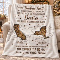 Long Distance Leopard States blanket - main view