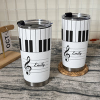 Piano Keys Name tumbler - 05-kitchen