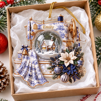 Personalized Sewing Machine Ornament - product detail 2