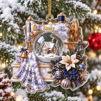 Personalized Sewing Machine Ornament - product detail 4