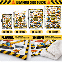 Yellow Construction Caution blanket - 08-guide