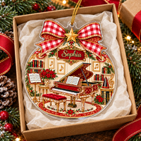 Piano Music Room Ornament - product view 4