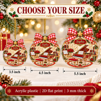 Piano Music Room Ornament - size options
