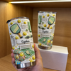 Customer in Austin, Texas wearing Pickleball Themed Tumbler Personalized Custom Name Insulated Stainless Steel Cup Gift for Players