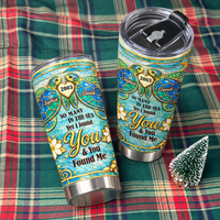 Personalized Sea Turtle Couple Tumbler Custom Names Anniversary Year Gift - product view 7