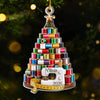 Sewing Themed Christmas Tree Ornament, Thread Spool Tree With Sewing Machine Personalized Custom Nam available at our Austin, Texas warehouse