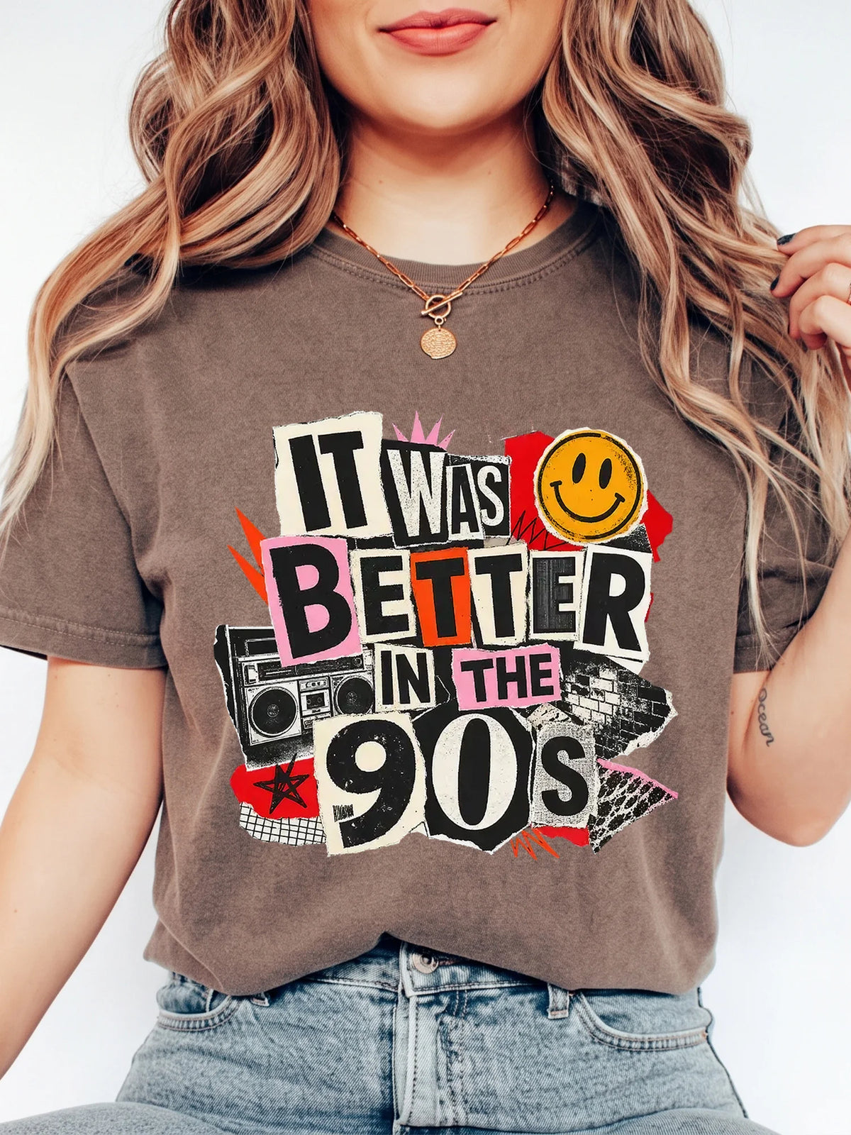 It Was Better In The 90s T-Shirt - Retro 90s Nostalgia Graphic Tee