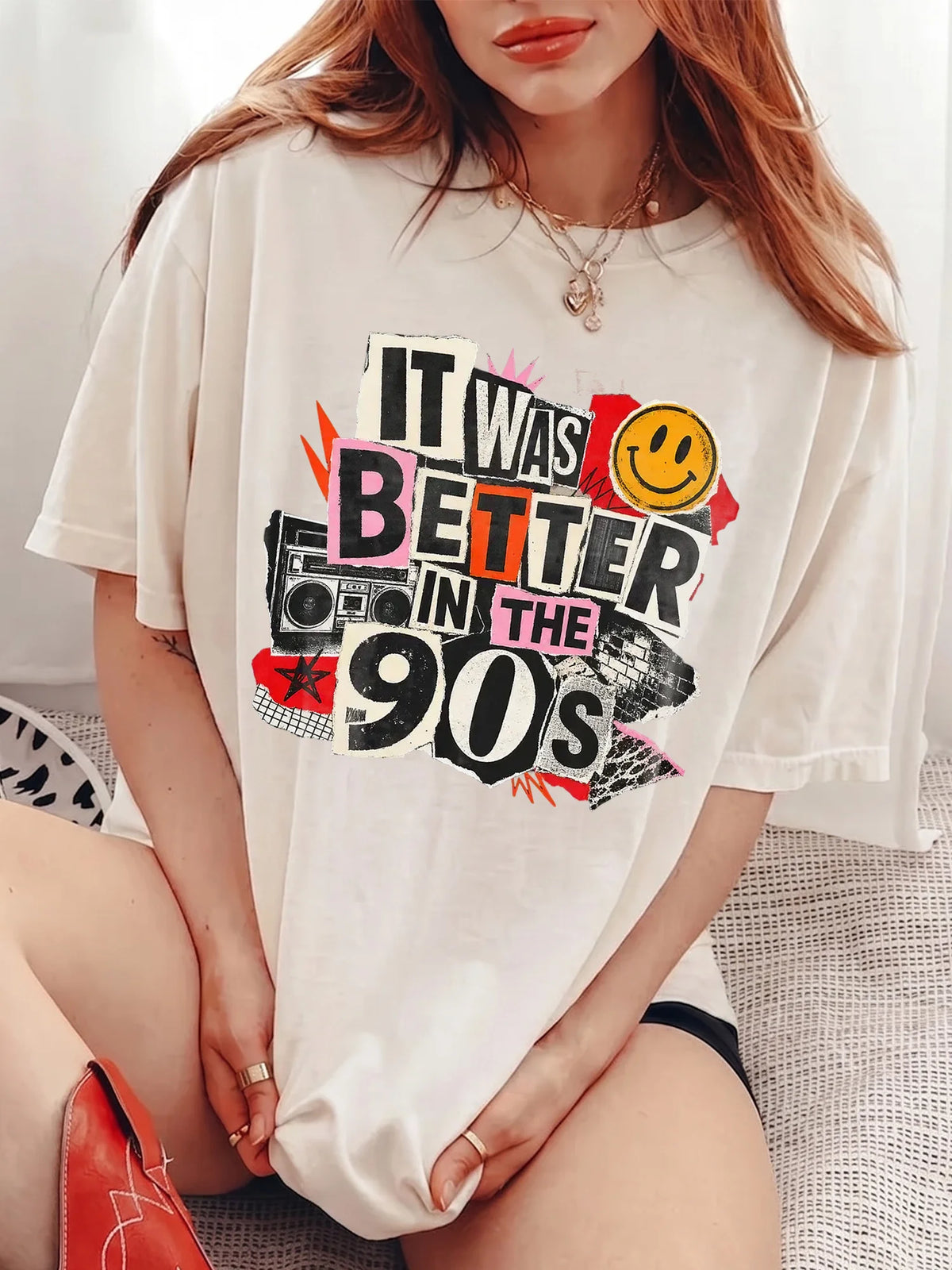 It Was Better In The 90s T-Shirt - Retro 90s Nostalgia Graphic Tee