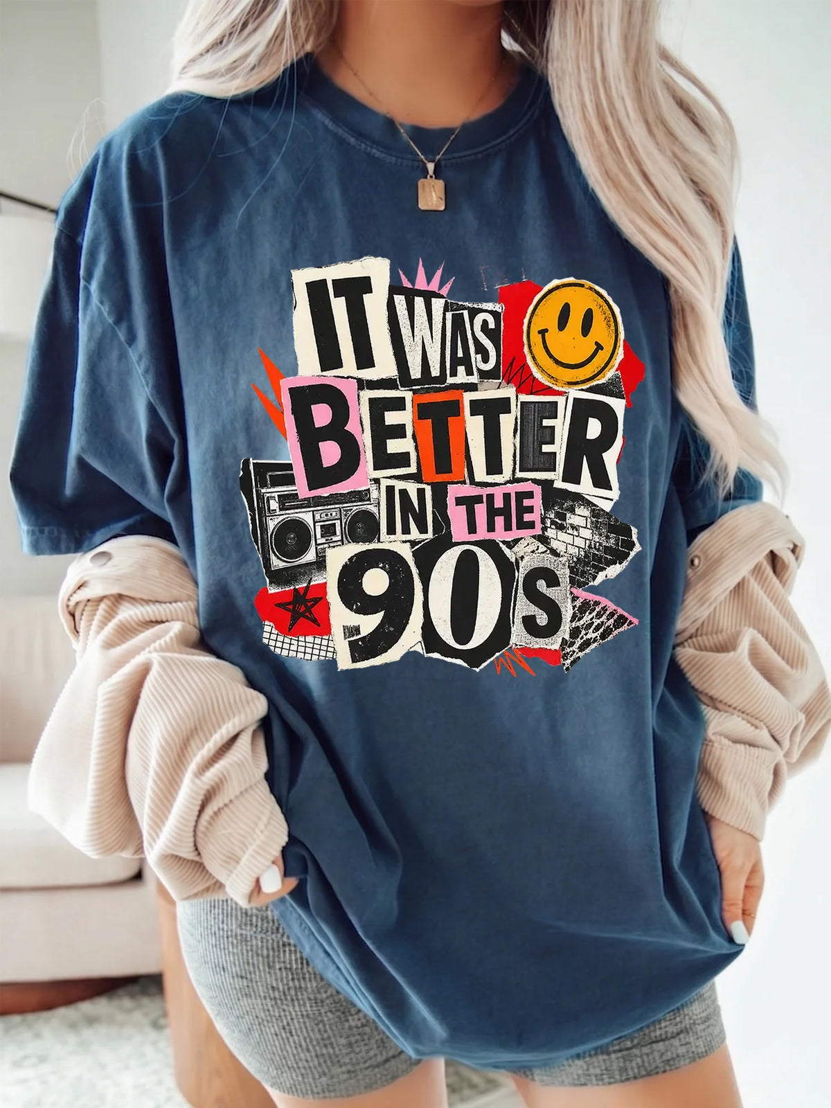 It Was Better In The 90s T-Shirt - Retro 90s Nostalgia Graphic Tee
