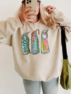 Women's Mint Green Tank Top Colorful Boho Tumblers Graphic Personalized Summer Shirt