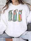 Women's Mint Green Tank Top Colorful Boho Tumblers Graphic Personalized Summer Shirt