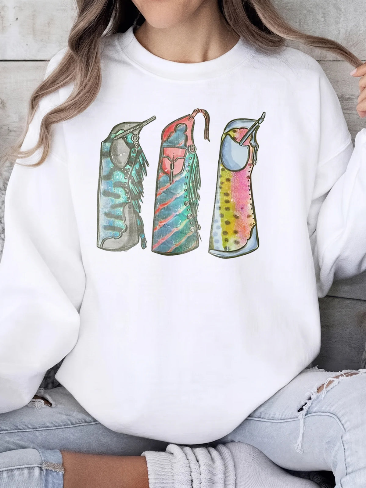 Women's Mint Green Tank Top Colorful Boho Tumblers Graphic Personalized Summer Shirt