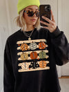 Pumpkin Football Fall Graphic T-Shirt Women's Autumn Game Day Tee