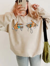 Oversized Illustrated Jeweled Hands Graphic Tee Edgy Streetwear Art T-Shirt With Graphics