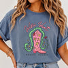 Howdy Honey Wild West Graphic Tee Cute Rodeo Cowgirl Shirt Country Music Festival T-Shirt