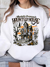 Mentally Possessed Haunted House Vintage Graphic T-Shirt Spooky Season Halloween Tee