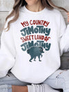 My Country Jimothy Sweet Land Of Jimothy Shirt Funny Raccoon Meme Retro Graphic Tee