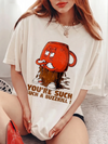 You're Such A Buzzkill Funny Coffee Graphic Tee Sarcastic Angry Mug T-Shirt Novelty Humor Gift