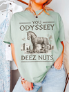 Funny Trojan Horse Meme T-Shirt You Odyssey Deez Nuts Greek Mythology Graphic Tee