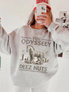 Funny Trojan Horse Meme T-Shirt You Odyssey Deez Nuts Greek Mythology Graphic Tee