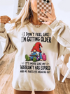 Funny Gnome Warranty Expired T-Shirt Sarcastic Aging Humor Birthday Gift Getting Older Graphic Tee