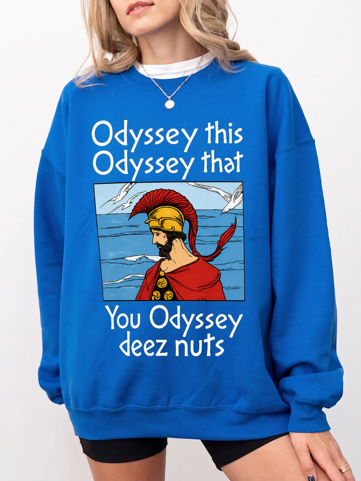 Odyssey This That You Odyssey Deez Nuts Funny Greek Mythology Graphic T-Shirt