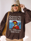 Odyssey This That You Odyssey Deez Nuts Funny Greek Mythology Graphic T-Shirt