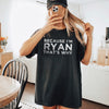 Custom Name Shirt Because I'm That's Why Personalized Funny Slogan Tee