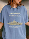 USS Johnston DD-557 Ernest E. Evans WWII Naval History Crewneck Sweatshirt