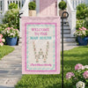 Personalized Mahjong Welcome Garden Flag Custom Family Name Front Yard Porch Decor Housewarming Gift