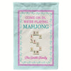 Personalized Mahjong Welcome Garden Flag Custom Family Name Front Yard Porch Decor Housewarming Gift