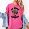 No Kings Except For Short Kings Tee Funny Raccoon Graphic T-Shirt