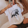 The Badger State Wisconsin Pride T-Shirt Vintage Badger Graphic Souvenir Tee